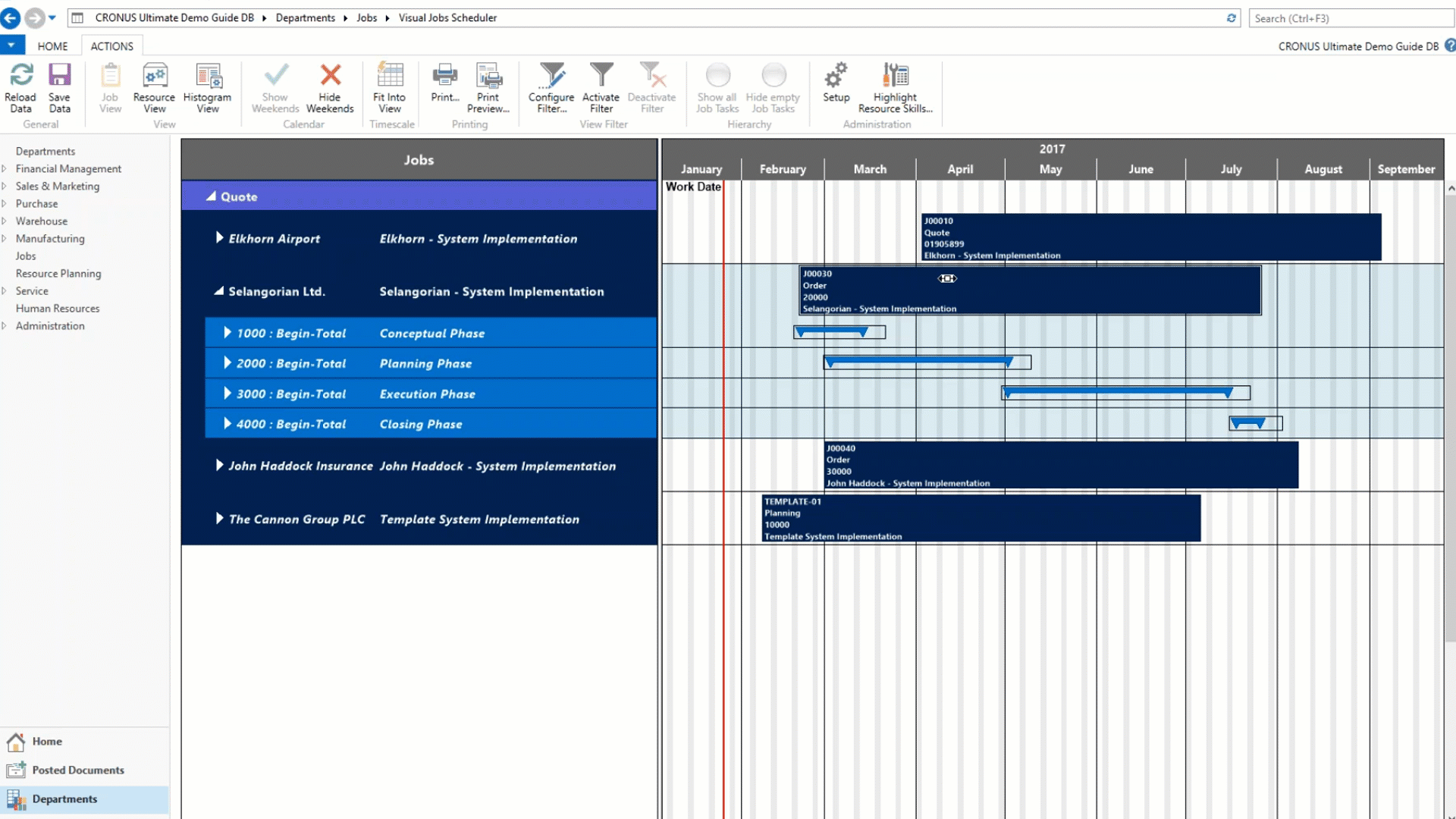 Visual Jobs Scheduler for Microsoft Dynamics NAV: Top 3 Features - Seamless integrated
