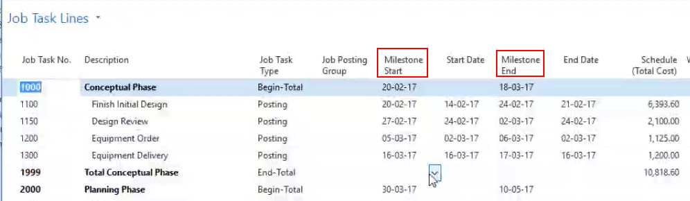 professional project planning with nav how milestones can contribute