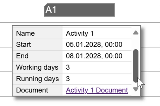 Visual Scheduling Add-in Developer Toolbox with new features: tooltip with interactive content