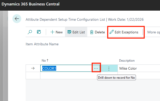 VAPS - SDST - open exceptions dialog