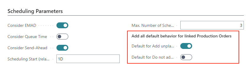VAPS - default add all linked pos