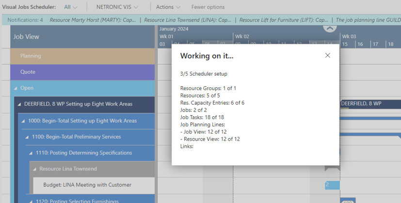 VJS-progress information