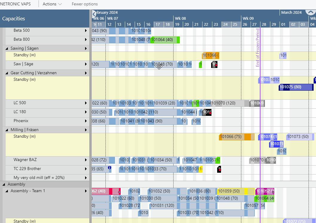 New versions of our visual scheduling extensions for Dynamics 365 BC