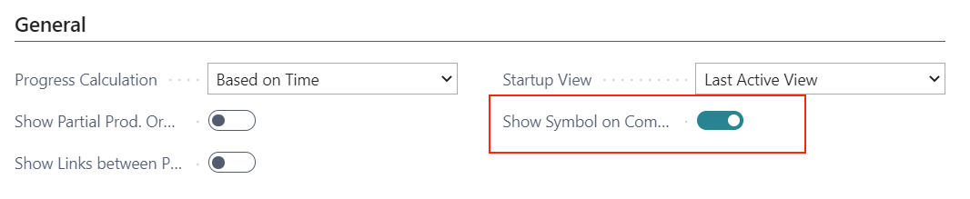 VPS - activate symbol for comments