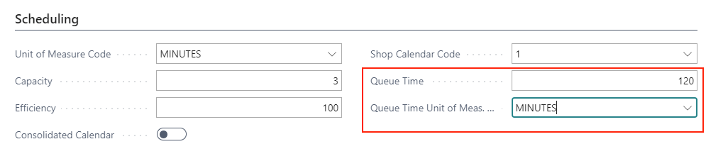 VAPS consider queue time
