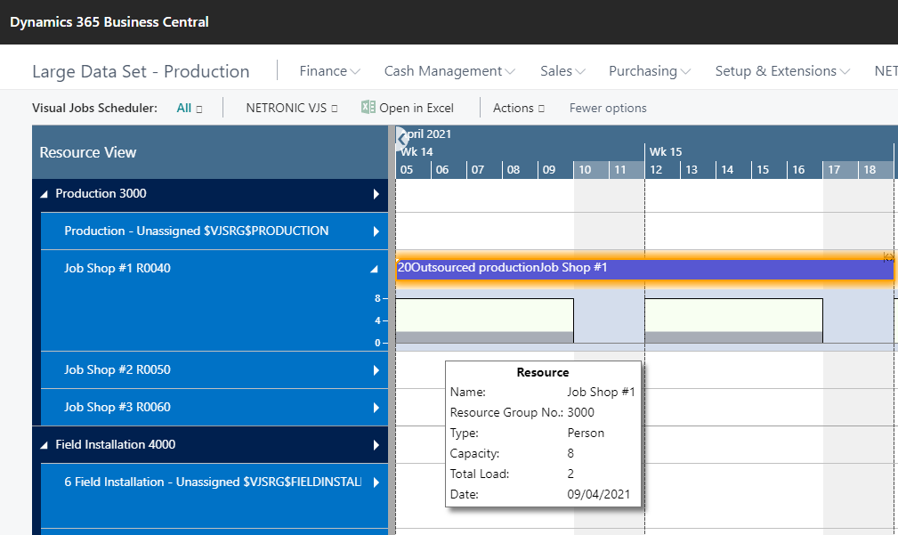 Visual Jobs Scheduler for Microsoft Dynamics 365 Business Central